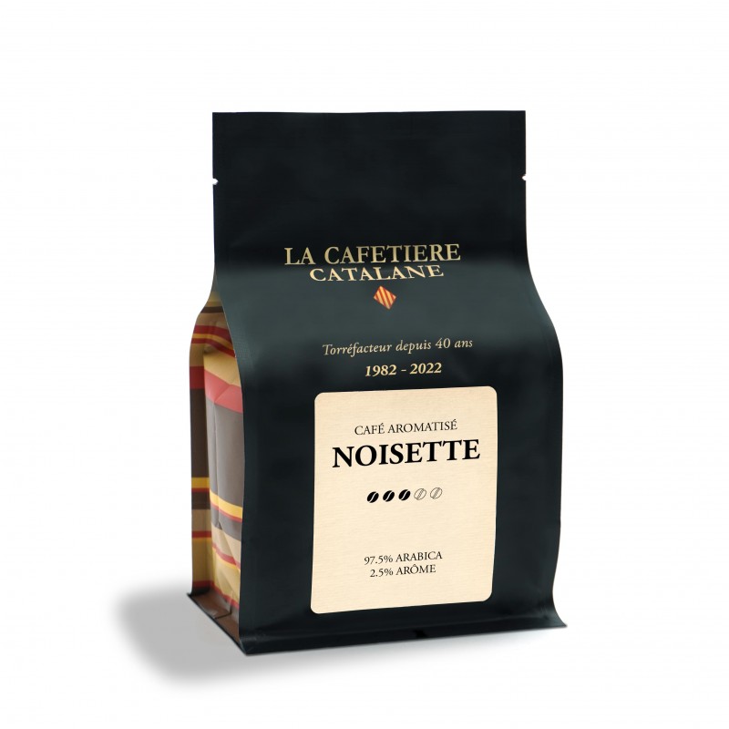 Café aromatisé à la Noisette 100% Arabica • Cafés • La Cafetière Ca